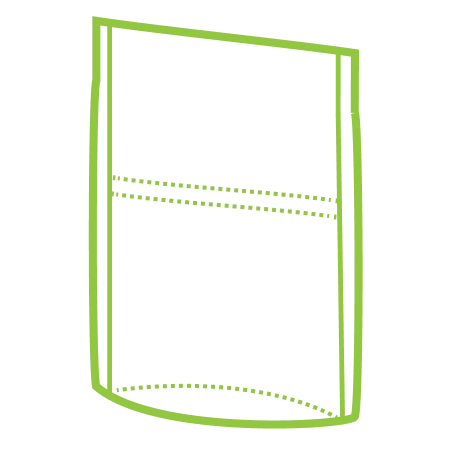 A+0,5B - StandPouch SIMPLE
